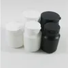 30 x 100 мл 150 мл 200 мл HDPE Сплошные белые фармацевтические бутылки для таблеток для капсул медицины Упаковка контейнера с уплотнением вмешивания Djoqv