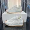 Elies schoenontwerper Casual flow loper echt lederen suede comfortabele joggingschoenen mannen nylon ademende rubber zool sneakers de beste kwaliteit s comfort