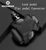 Rockbros Road Bike Lock Pédales Conversion Pédale plate Convertisseur SPDKEO Système Plaque de verrouillage ACCESSOIRES DE BICYLE28959499293518