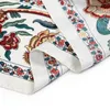 SCARPE 130 130 cm Caratto nazionale russo Scarpa di lusso Floral Stampato Silk Lady Bandana Bandana Ethnic Scial