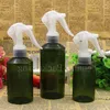 100ml 150ml 200ml Green Trigger Spray Pump Bottle Watering DIY Container ,Cosmetic Packaging , Perfume Bottle Sprayer Tjkdj