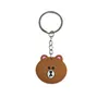 Charms Brown Bear Schlüsselbundschlüsselkette Ring Weihnachtsgeschenk für Fans Mädchen Rucksack Shoder Bag Anhänger Zubehör Charme Keyring Geeignetes ote2p