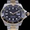 Mens Watch Deep Ceramic Bezel SEA-Dweller Sapphire Cystal Stainless Steel With Glide Lock Clasp Automatic Mechanical mens Watches 287n