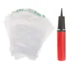 Förvaringspåsar Luftkuddfilm Rollpåse Filler Bubble Clear Pures Anti-tryck Uppblåsbara väsktillbehör Förpackning