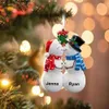 Tree Pendant DIY Decorations Christmas Decoration الحلي المعلقة منتج هدية مخصصة للعائلة ديكور Navidad 0913