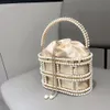 Borsa da sera in scatola sacca frizione diamante frizione cavo sollievo acrilico di lusso borse di lusso borsetta per le spalle da donna per ragazze festeggia