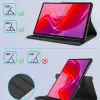 Para Lenovo Xiaoxin Pad 2024 Caso 11 polegadas 360 graus Fólio PU Stand Stand Stand para Lenovo Tab M11 11 "TB330FU TB331FC