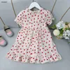 Top pour bébé Robe Broidered Lace Collar Girl Jupe Taille 100-160 MOSHAMME MODE DES ENFANTS CHANGE