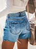 Pantaloncini da donna in estate donne ad alta vita jeans lady lady sexy nightclub stripper pantaloni tagliati tagliare la moda streetwear