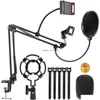 Autres électronics microphone stand micro BRAUS Bureau ajusté Suspension Suspension Boom Boom pour Blue Snowball Amp Mics Streaming professionnel DHBRA