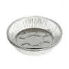 Одноразовая посуда 10pcs Mini Pie Bints Tart Pans маленькая кастрюля круглый пирог для выпечки x3uc
