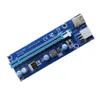 Datorgränssnittskortstyrenheter Ver 006C PCIe 1x till 16x Express Graphic PCI-E Riser Extender 60cm USB 3.0 SATA 6PIN POWER CARD FO OTO0C