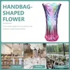 Vases Large Vase For Flowers Desktop Stylish Glass Decorative Flower And Container