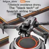 Drones P12 Double caméra Photographie aérienne Position de flux optique Pliage pliant véhicule aérien sans pilote Aircraft télécommandé Gift Gift S24513