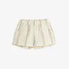 2024 Summer M. Rodini meninos camisa listrada e shorts meninas tênis Racket Dress Childrens Tennis Racket Childrens Clothing Conjunto 240509