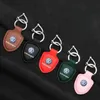 Car Stickers PU Leather Car Keychain Key Ring For VW Volkswagen Golf Polo Passat Tiguan Touran Jetta Accessories T240513