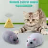 Simülasyon Kızılötesi Elektrik Şakaları Uzaktan Kumanda Fare Modeli RC Hayvanlar Kedi Oyuncakları için Radyoda Çocuk Hediyesi 240511