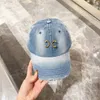 Mens Designer Baseball Hat for Men Women Denim Brand Letter Ball Caps 4 Seasons Adjustable Luxury Sports Hats Cap Binding Sun Hats