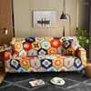 Couvre la chaise Boho Modèle Universal Sofa Cover Dust Proof Scecover pour 1/2/3/4 Seater Stretch Full Wrap Coushion