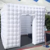 Großhandel 10x10x4,2mh (33x33x14ft) Außen weiß tragbarer aufblasbarer Quadratzelt Marquee/Air Cube Zeltzel