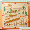 Décoration murale Enfants en bois couleur magnétique et numéros labyrinthe apprentissage des jouets éducatifs correspondant à montessori cadeau pour les enfants 231117 drop délivre otuC0