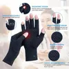 Cycling Gloves Hand Arthritis Compression For Rheumatoid Osteoarthritis Carpal Tunnel Pain Anti-Slip Glue Dot