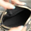 12A Luxury 23s Patent Shell Bag Classic Pure Handmade Exclusive Custom Soft and Delicate Leather Pendder Bag Women's Bag Crossbody Bag Material Simple Casual