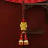 装飾的な置物中国の年の装飾ハンギングベル飾りドラゴンペンダント