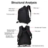 Sacos de armazenamento 45L 3D Mochila tática ao ar livre Trekking Hunting Camping Caminhando bolsa de viagem ombro à prova d'água