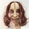 Party Masken Py Evil Dead Rise Dämon Mask Cosplay Horror Bloody Ghost Face SKL Latex Helm Halloween Carnival Kostüm Prop Drop Deli Dhfiz