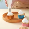 Moules de cuisson 100 pcs Cupcake Case Cake Muffin Douleurs de papier d'aluminium Papier en papier Moule de four