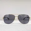 Moda Sunglasses Frames Designer Tiktok Mesmo estilo Personalidade Sunglasses Sun Fashion Versátil GG1194SK 91N5