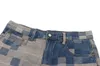 Xinxinbuy Men Designer Coat Coat Coat Coat Mosaic Chessboard Grid Lettera Jacquard Tessuto Set di jeans Set 1854 Pannello Donne a maniche lunghe S-2xl