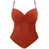 Costumi da bagno femminile taglie forti costume da bagno monopezzo per donne 2024 solido grande 4xl femminile monokini push-up costumi da bagno alla spiaggia senza schienale