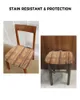 Couvre-chaise Couvre la ferme vintage Porte en bois rustique coussin stretch couvre à manger holboubres pour la maison El Banquet salon