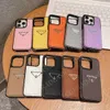 Designer iPhone Phone Case 15 14 Pro Max Magsafe Skórzowa torebka karta Wysoka jakość 18 17 16 15pro 14pro 13 12 Samsung S22 S23 S24 S25 S26 Ultra Plus z logo Box LC