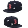Red Soxes- B letter Embroidery Cotton Snapback Caps gorras bones men women hip hop Hip Hop Hats Baseball Bone