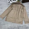 Designerinnen Frauen Tracksuits Buchstaben Volldruck Vintage Pyjamas Stil Seiden Langarm Shirt Hemd Drawess elastizierter Taillenhosen 2 -teiliges Set