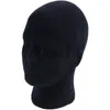 Figurines décoratines Polystyrène Noir mousse Modèle Modèle Modèle Mannequin HEAD MAUT