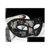 Party Masks Black Red White Women Y Lace Eye Mask för Masquerade Halloween Venetian New Q0806 Drop Delivery Home Garden Festive Suppli Otrsg