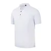 2024 Summer Sports Quick Dry Polo Shirts For Men Solid Short Sleeve T-Shirts Button Casual Tee Shirts Hiking Fish Golf Tops Male 240514