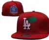 Dodgers caps 2023-24 unisex baseball cap snapback hatt ord serie mästare omklädningsrum 9fifty sun hatt broderi vår sommar mössa grossist a12