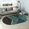 Carpets Creative Oval Carpet Living Room Decoration High Quality Rugs For Bedroom Home Decor Mat Lounge Rug Non-slip Porch Mats