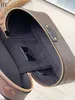Dacs à main de luxe de concepteur Case de vanité trottes trottes en cuir Trime brun pm sac d'épaule de sacs à main sac à main
