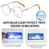 Óculos de sol Computador de moda aulas on-line Anti-azu-azul-Óculos de crianças confortáveis óculos Ultra Frame