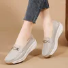 Chaussures décontractées pour femmes baskets la plate-forme de fermeture éclair latéral imprimé plus taille vulcanisé zapatillas mujer sapato plataforma féminino