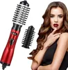 3 I 1 Roterande hårtork Electric Comb Rättare Brush Luft Negativ Jon Styler 240506