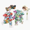 Roupas conjuntos de roupas Sanlutez Flower Baby Clothing Conjunto de roupas de verão conjunto de roupas de algodão Roupas de bebê Princesa moda casual d240514