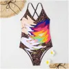 Swimwear Womens Summer Swimsuits lycra 2f Swimming Beach Bikini Underwear Ladies MAINTRAIRE Suite de bain de bain Swim Wear Drop Livrot Dhx5g