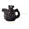 Ensemble de vaisselle Téafot de style chinois Dragon Phoenix Tea Kettle Household (350 ml)
